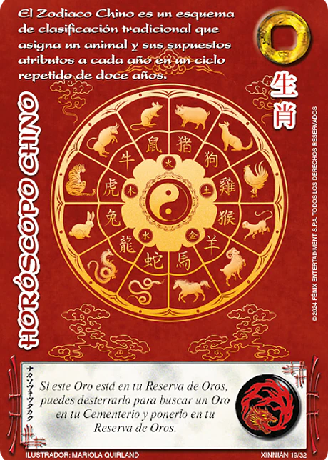 Horóscopo Chino (Xinnian)