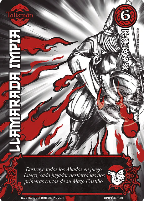 Llamarada Impia (Shogun 4 - Sol Naciente)