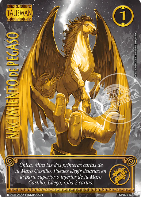 Nacimiento de Pegaso (Secreta) (TKPB26 - Desafío)
