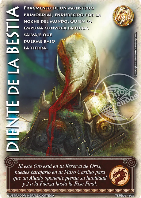 Diente de la Bestia (TKPB26 - Desafío)