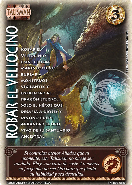 Robar el Vellocino (TKPB26 - Desafío)