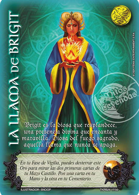 La Llama de Brigit (TKPB26 - Amatista)