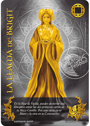 La Llama de Brigit (Secreta) (TKPB26 - Amatista)