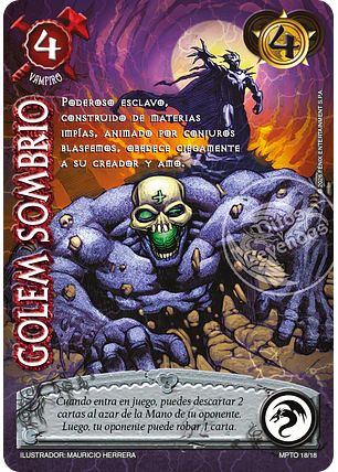 Golem Sombrio (MP3 - Tombstone)