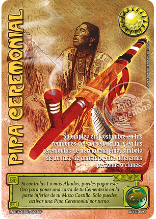 Pipa Ceremonial (MP3 - Nube Roja)
