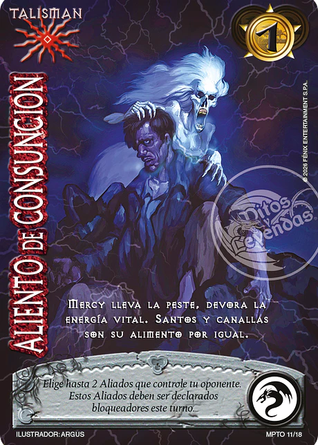 Aliento De Consuncion (MP3 - Tombstone)