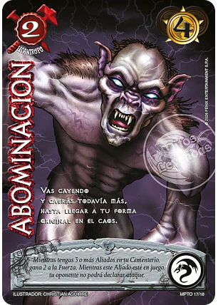 Abominación (MP3 - Tombstone)