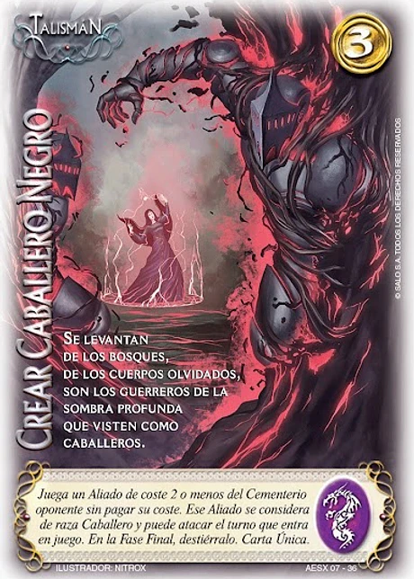 Crear Caballero Negro (AESX - Lancelot Grial)