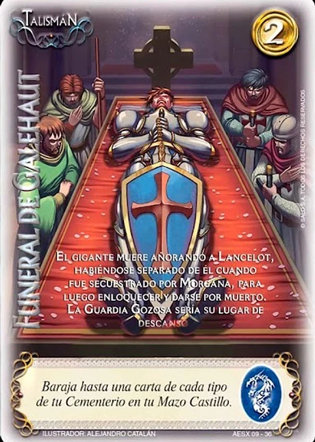 Funeral de Galehaut (AESX - Lancelot Grial)