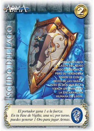 Escudo del Lago (AESX - Lancelot Grial)