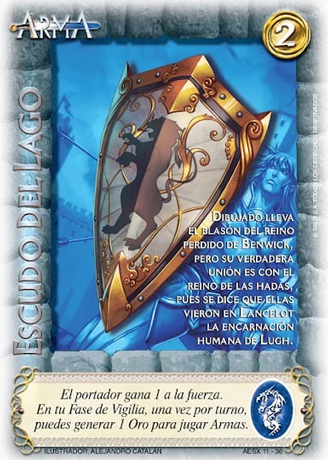 Escudo del Lago (AESX - Lancelot Grial)