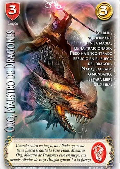 Org, Maestro de Dragones (AESX - Corte de la Furia)