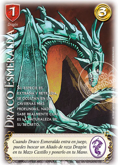 Draco Esmeralda (AESX - Corte de la Furia)