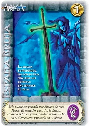 Espada Bruja (AESX - Aers Mágica)