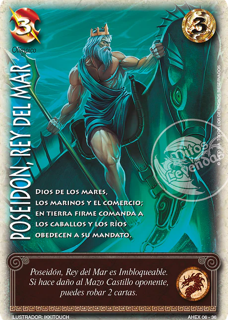 Poseidón, Rey del Mar (Relatos de Helénica)