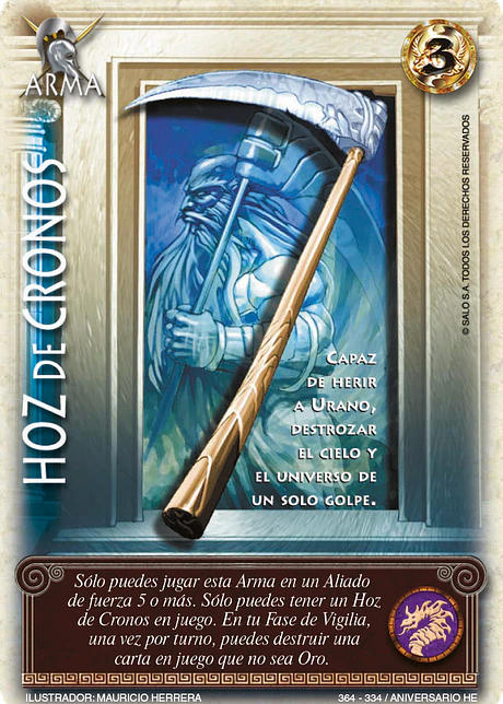 Hoz de Cronos (Relatos de Helénica – Rework)
