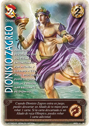 Dionisio Zagreo (Relatos de Helénica)