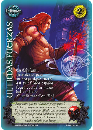 Ultimas fuerzas (AHDX - Muerte de Cúchulain)