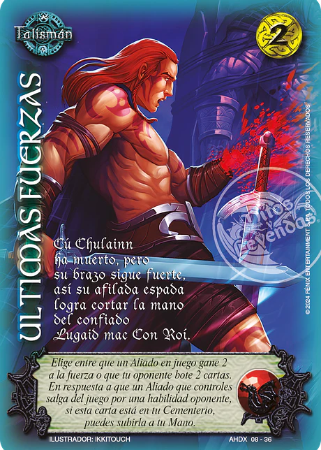 Ultimas fuerzas (AHDX - Muerte de Cúchulain)