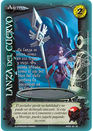 Lanza del cuervo (AHDX - Luz Esmeralda)