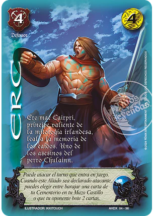 Erc (AHDX - Muerte de Cúchulain)