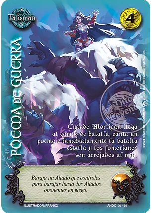 Poema de guerra (AHDX - Luz Esmeralda)
