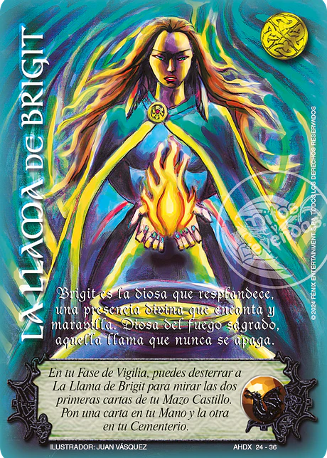 La llama de Brigit (AHDX - Luz Esmeralda)