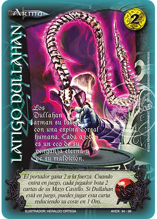 Látigo Dullahan (AHDX - Necromancia)
