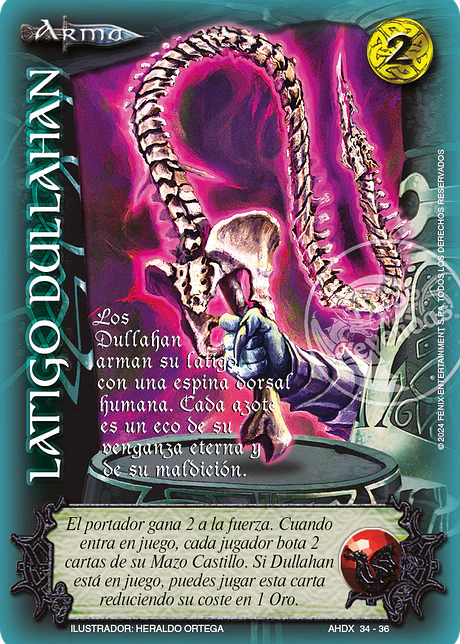 Látigo Dullahan (AHDX - Necromancia)