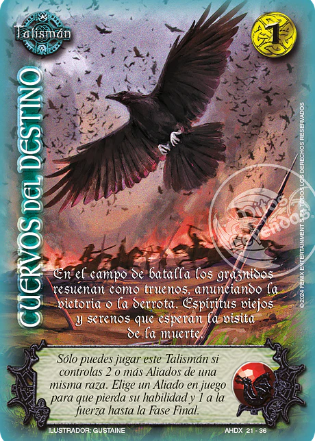 Cuervos del destino (AHDX - Luz Esmeralda)
