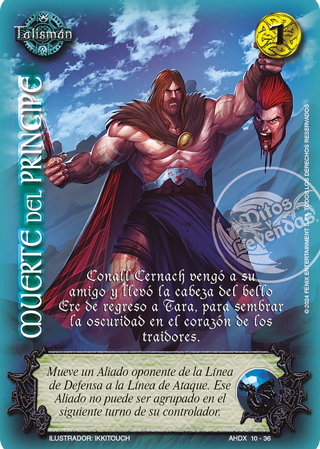 Muerte del principe (AHDX - Muerte de Cúchulain)