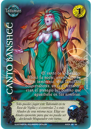 Canto Banshee (AHDX - Necromancia)