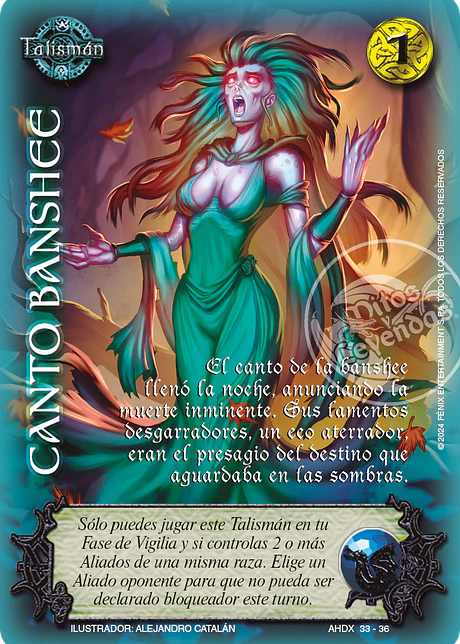 Canto Banshee (AHDX - Necromancia)