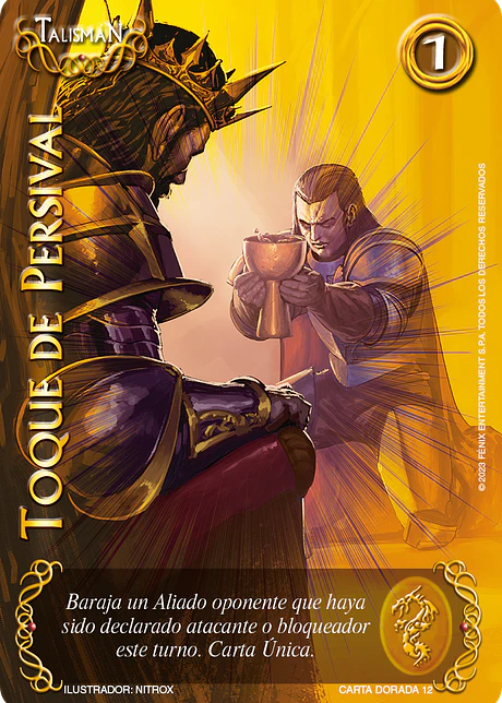 Toque de Persival (Lootbox 2023 - Dorada)