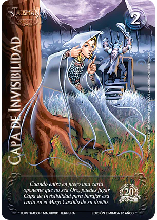 Capa de Invisibilidad (Lootbox 2023 - 20 años)