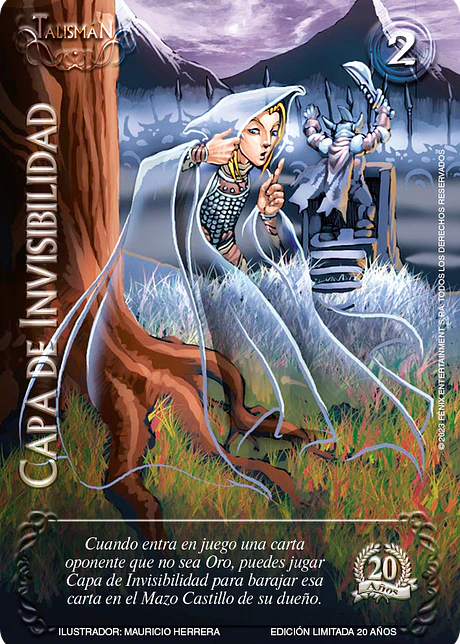 Capa de Invisibilidad (Lootbox 2023 - 20 años)