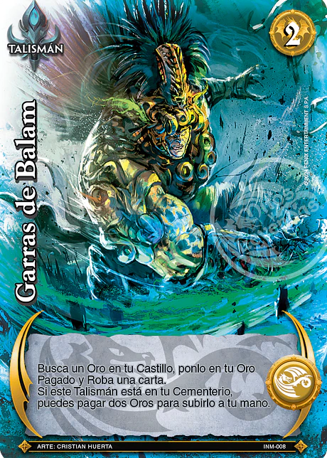 Garras de Balam (Colección Inmortal)