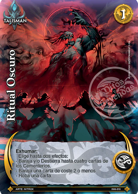 Ritual Oscuro (Colección Inmortal)