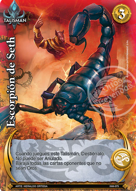 Escorpión de Seth (Collección Inmortal)