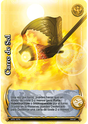 Carro del Sol (Colección Inmortal)