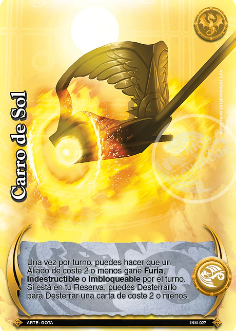 Carro del Sol (Colección Inmortal)