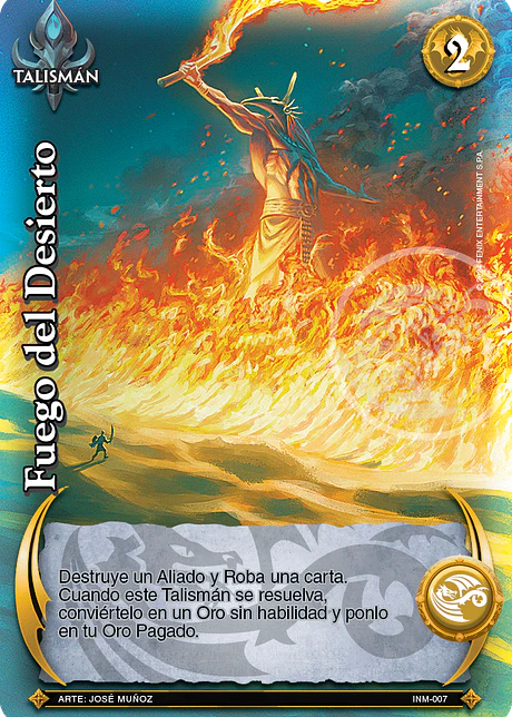 Fuego del Desierto (Colección Inmortal)