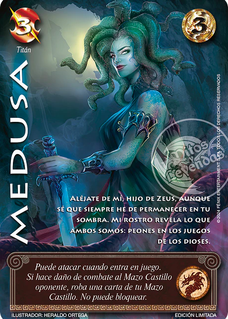 Medusa (LBPB24 - Foil Lluvia)