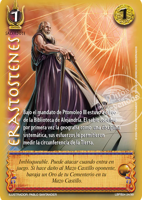 Erastostenes (LBPB24 - Arte Alternativo)
