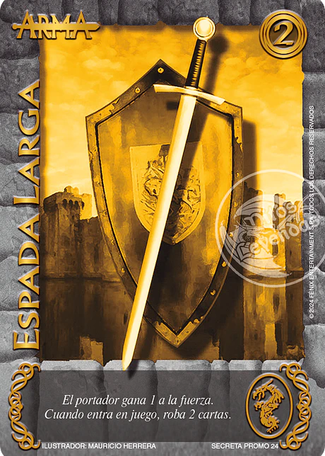 Espada Larga (LBPB24 - Dorada)