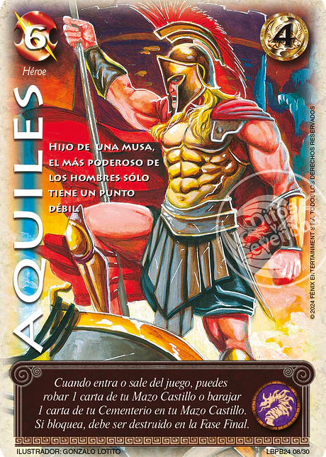 Aquiles (LBPB24 - Arte Alternativo)
