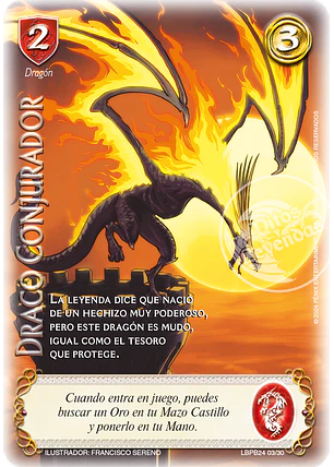 Draco Conjurador (LBPB24 - Arte Alternativo)