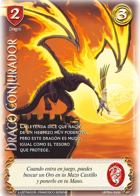 Draco Conjurador (LBPB24 - Arte Alternativo)