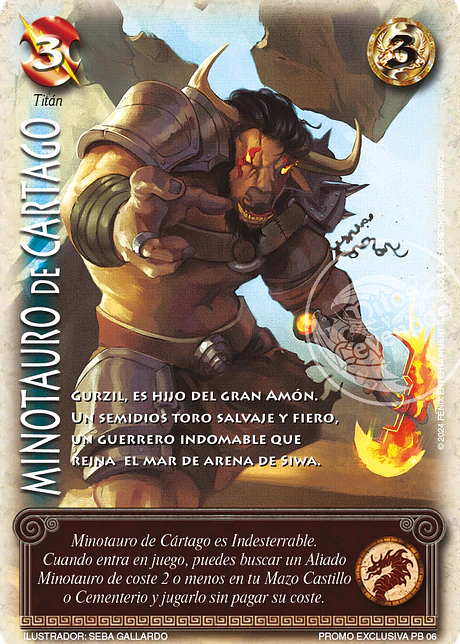 Minotauro de Cartago (LBPB24 - Buy a box)