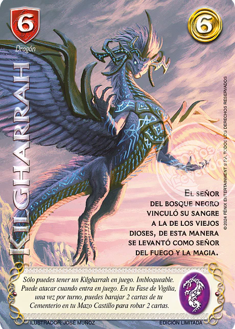 Kilgharrah (LBPB24 - Foil Lluvia)